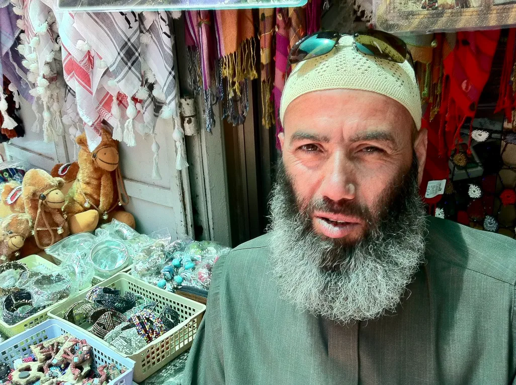 Vendor in the Muslim Quarter, Old City Jerusalem
