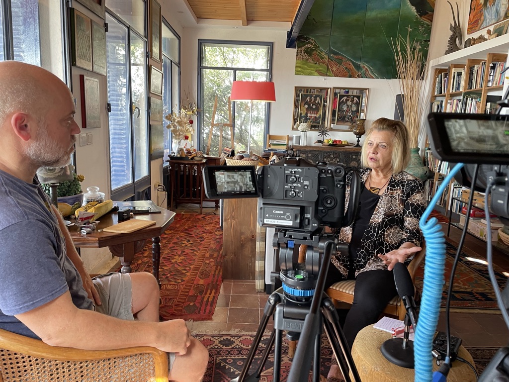 Filming Eunice Figueiredo